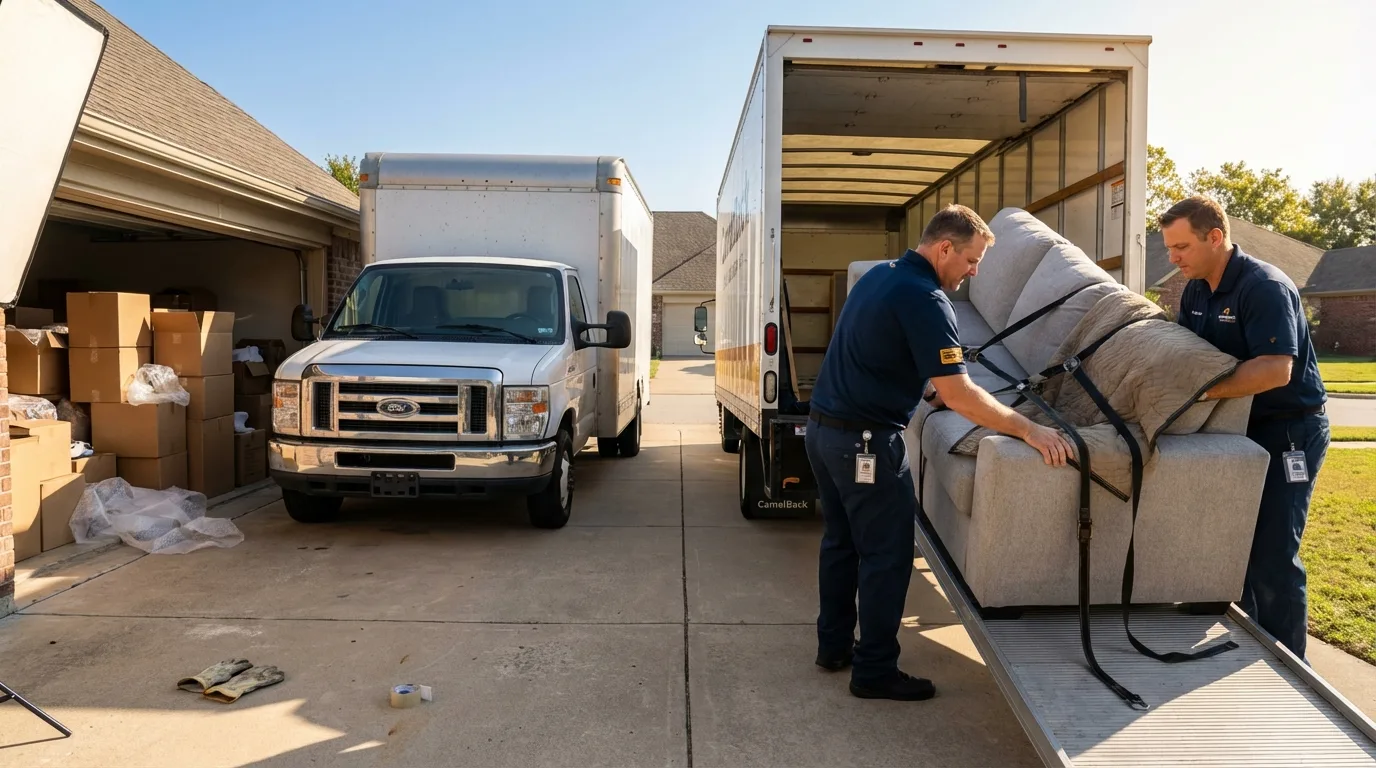 DIY truck vs professional crew comparison in El Mirage